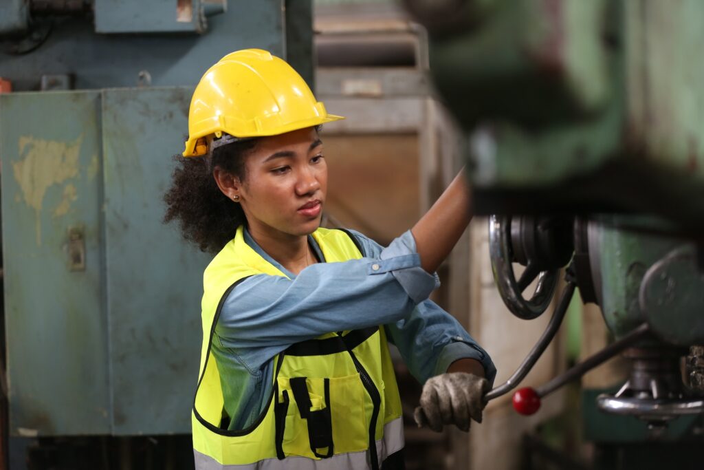 employé d'usine industrielle